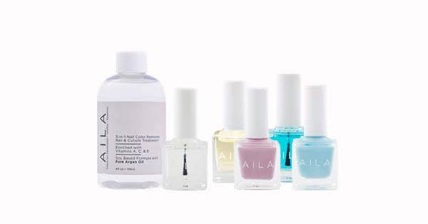 Ultimate Kit - 2 Nail Lacquers, Remover, Gel/Base Coat, Cuticle Oil